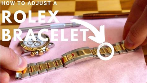 how tight should rolex bracelet be|rolex bracelet adjustment guide.